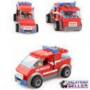 idrop [ FIRE FIGHTING ] City Series Building Block Toy ( 78 pcs )
