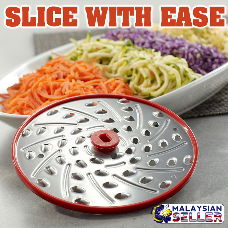 idrop Multifunction Genius Slicer For Food Preparation / Slicer /Chopper Salad Mixer