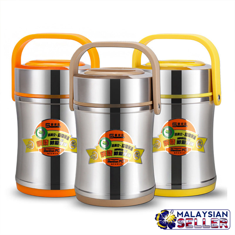idrop 1.8L THERMOS LUNCH BOX - Stainless Steel Food Storage Container