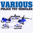 idrop TOY CAR - City Police Miniature Toys Set