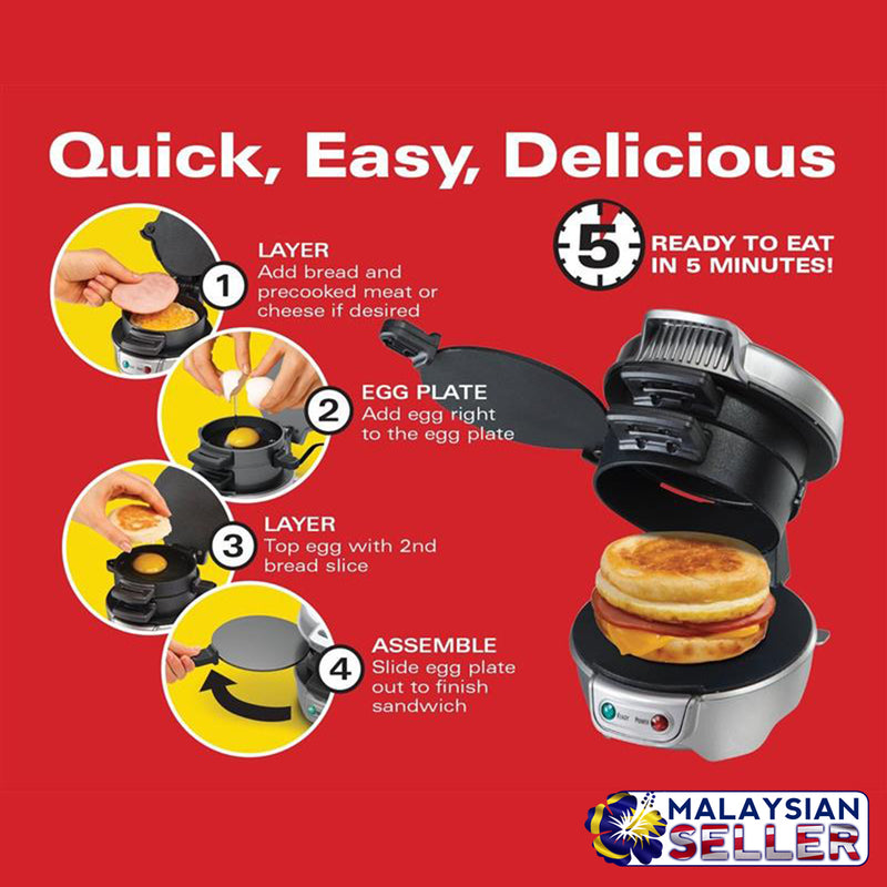 idrop MULTIPURPOSE Sandwich Burger Pancake Cooker Maker