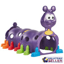 idrop PLAYGROUND - Children Purple Caterpillar Tunnel ( 4 Sections )