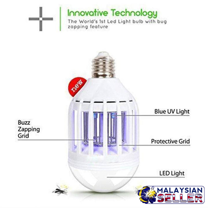 idrop Zapper Light Bulb Mosquito & Insect Killer