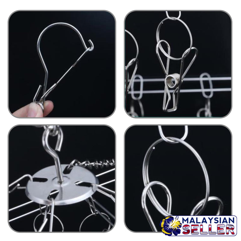 idrop Foldable Sock Laundry Hanger