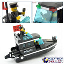 idrop ENLIGHTEN [ POLICE BOAT ]- Police Series Building Block Toy ( 95 pcs )