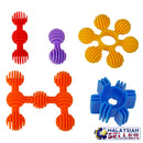 idrop Kids Children Toys - Sunflower Star Interlocking Building Colorful Toy Piece