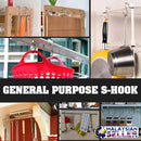 idrop S HOOK [ 5pcs ] - General Purpose Household Hanging S-Hook