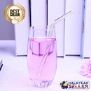 idrop GLASS STRAW - Bent Glassed Drinking Straw