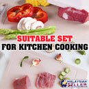 idrop 3PCS Kitchen Knife Peeler Cutting Board Set