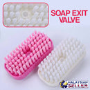 idrop 2 IN 1 Soap Scrubber - Soap Dispensing Cleaning Brush