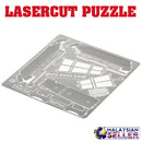 idrop BLACK PEARL SHIP [ Nano Puzzle ] - 3D Lasercut Metal Puzzle