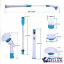 idrop Spinning Multifunctional Cleaning Scrubber Wireless and Rechargeable Brush