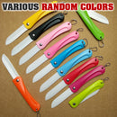 idrop Compact Foldable Ceramic Kitchen Knife [ 1pc / 3pcs / 6pcs ] -
