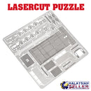 idrop STEAM LOCOMOTIVE TRAIN [ Nano Puzzle ] - 3D Lasercut Metal Puzzle