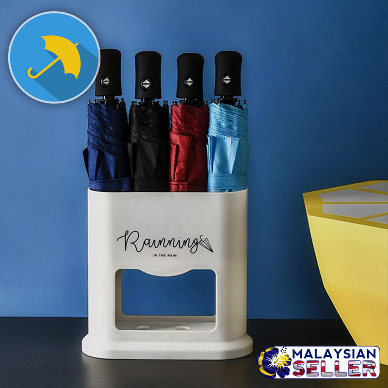 idrop RAINNING IN THE RAIN - Umbrella Compact Storage Rack Stand Compartment
