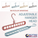 idrop Horizontal Vertical Space Saving Multi-hang Hanger