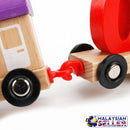 idrop NUMBER TRAIN - Numeric Wooden Train Learning Toy
