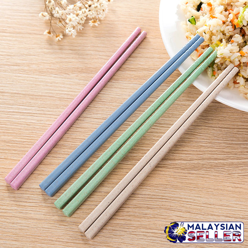 idrop  Wheat Straw Plastic Chopstick [ YKJ-8004 ]