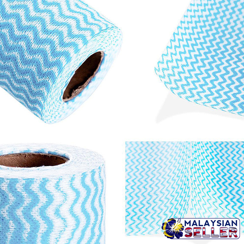 idrop Non-Woven Disposable Cleaning Washing Fabric Cloth Towel  [ 1 Roll / 4 Roll ]