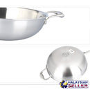 idrop [ 34CM ] Hu Li Cooking Wok Frypan + Lid Cover