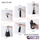 idrop Spiral Ring Portable Compact Tote Storage Bag