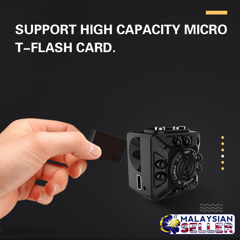 idrop SQ10 Mini DV Full HD Camera 1080P / 720P Video + Night Vision