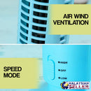 idrop Electric USB Power Standing Tower Fan with Adjustable Wind Speed