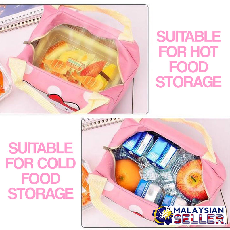 idrop Easy Carry Handheld Thermal Insulated Food Picnic Bag