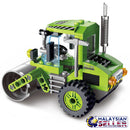idrop ENLIGHTEN [ ROAD ROLLER ]- City Series Building Block Toy ( 102 pcs )