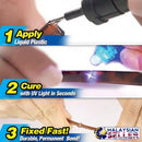 idrop UV Light & Liquid Quick Fix Compound Pen