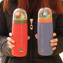 idrop 300ml MICRO FOREST Stainless Steel Drinking Flask Bottle