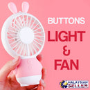 idrop Mini Rabbit Bear USB Fan [ ZW-2802 ]