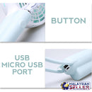 idrop 2 IN 1 Portable Mini USB Selfie Stick Fan