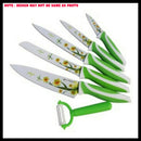 idrop [ 6PCS ] WHITE SWAN - Kitchen Knife Set