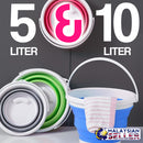 idrop 5L / 10L Round Collapsible Bucket
