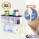 idrop SEASONING STORAGE - Kitchen Wall Mount Rack Shelf