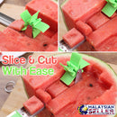 idrop SPINNING WATERMELON CUTTER - Cube Cutting Peeler