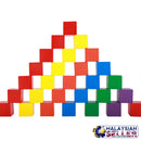 idrop Colorful Wooden Cube Toy [ 100pcs ]
