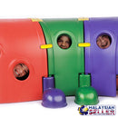 idrop PLAYGROUND - Children Yellow Caterpillar Tunnel ( 4 Sections )
