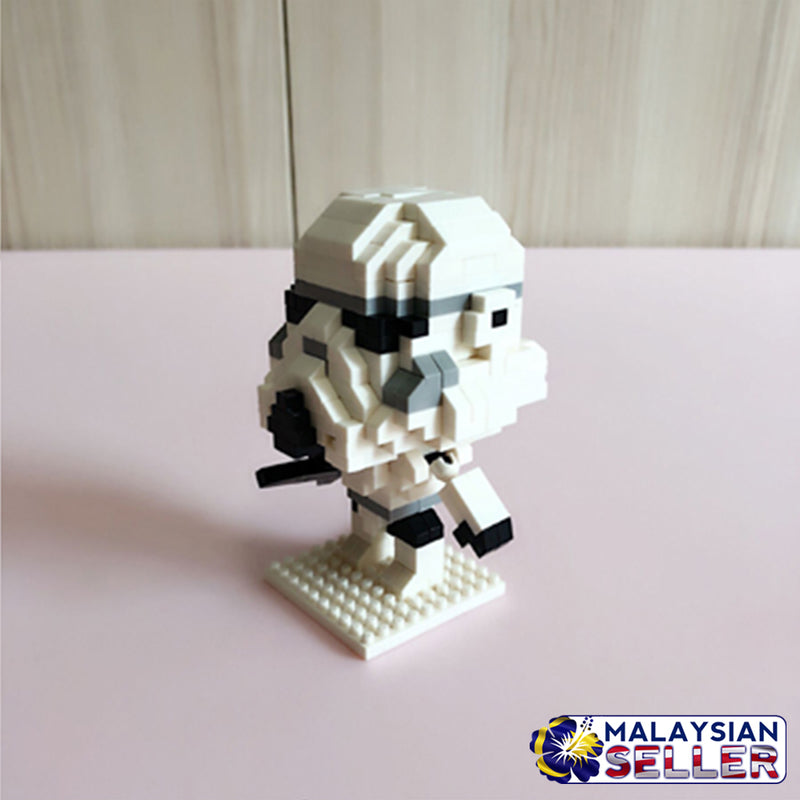 idrop [ Storm Trooper New Order ] ( 318 Pcs ) Mini Building Blocks Toy
