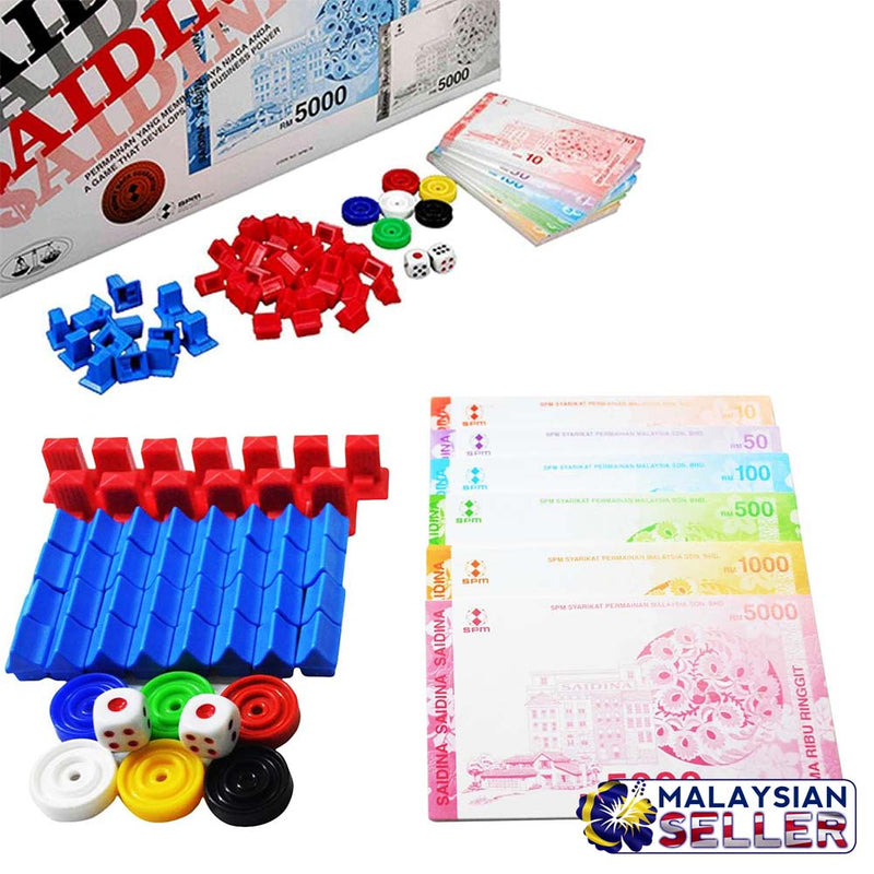 idrop SAIDINA - Traveller Set [ SPM GAMES ] - Interactive Playing Board Game [ SPM78 ]