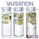 idrop 1.1L GREEN APPLE Glass Drinking Jug + 4pcs Cups