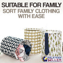 idrop Washable Cloth Fabric Laundry Bag