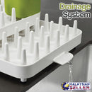 idrop 3pcs Adjustable Connected Dishrack