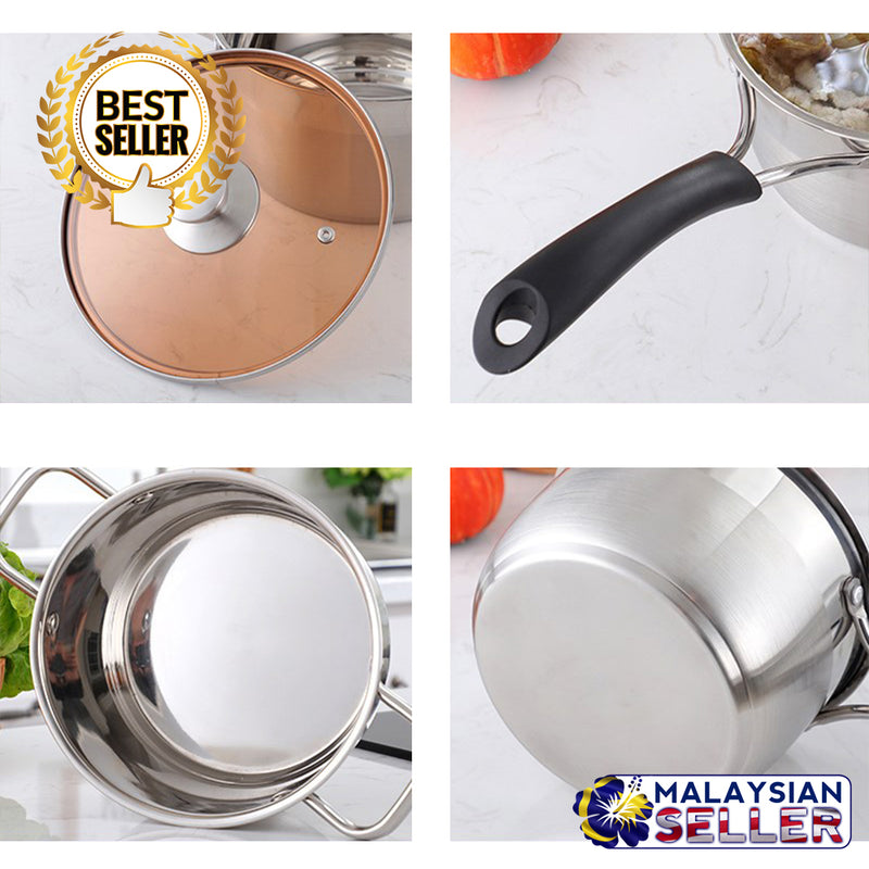 idrop 18CM Small Portable Cooking Steaming Pot