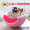 idrop FRUIT & SNACK PLATTER - Snacking Food Plate