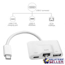 idrop USB-C Ethernet OTG Adapter [ Type C to Type C / RJ45 / USB ]