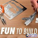 idrop MUSTANG P-51 [ Nano Puzzle ] - 3D Lasercut Metal Puzzle