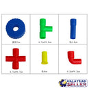 idrop Kids Children Toys - Paip Joint Interlocking Pipes Colorful Toy Piece