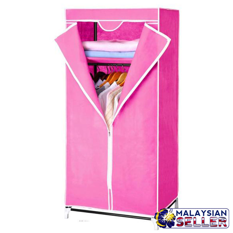 idrop Folding Non-Woven Fabric Wardrobe Portable Closet